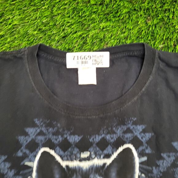 Vintage Y2K Fruit-of-The-Loom Shirt Womens 3XL 27x30 Black - Picture 11 of 13